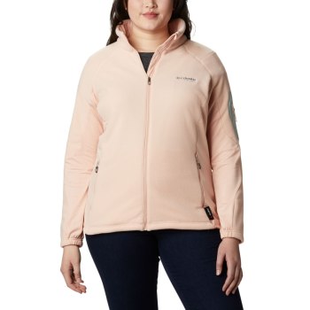 Columbia Titan Pass II 2.0 Fleece Plus Size, Chamarras Rosas Para Mujer | 964871-JVD